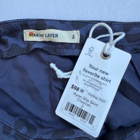 Marine Layer Ryan Slip Skirt in Cheetah - Picture 4 of 8